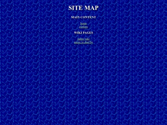 sitemap screenshot