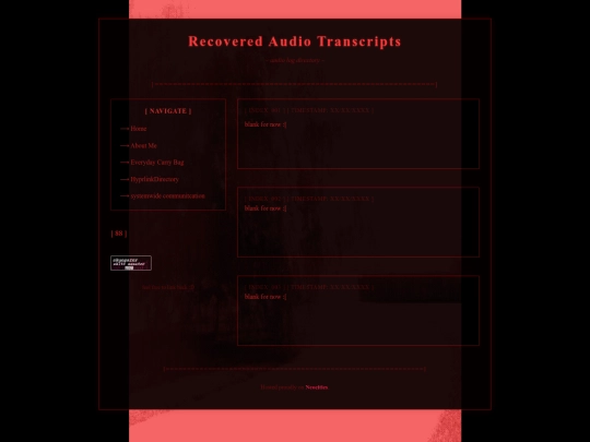 log screenshot