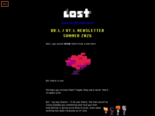 Lost screenshot