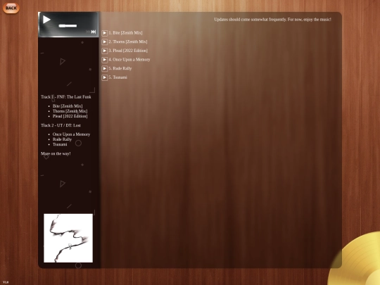 Music screenshot