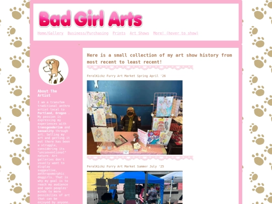 artshows screenshot