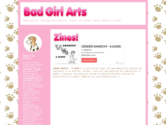 zines screenshot