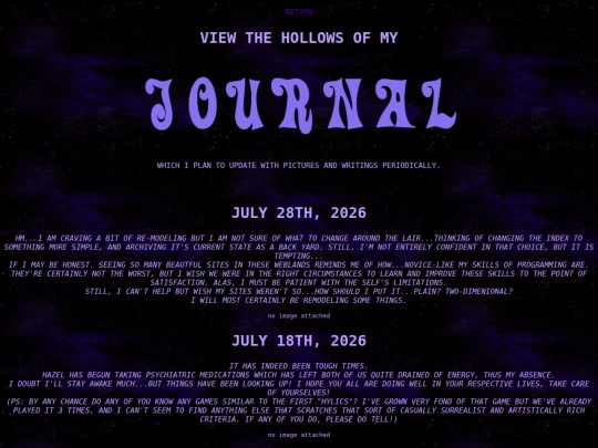 Elsewhere_interact_journal screenshot