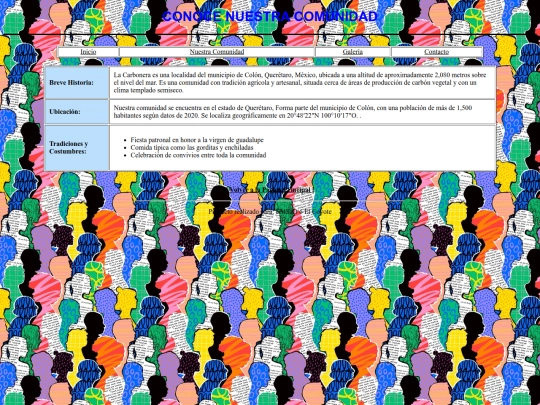 comunidad screenshot