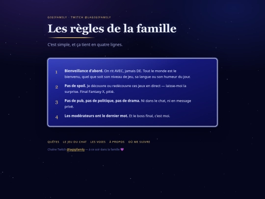 regles screenshot