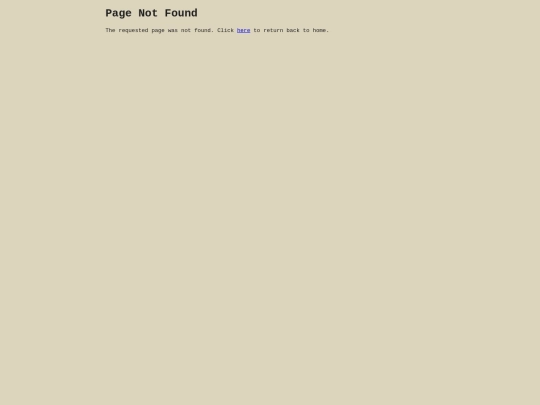 not_found screenshot