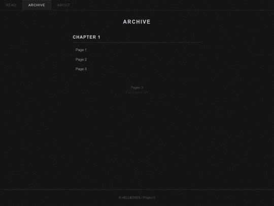 hellbones/archive screenshot