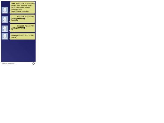 chattable screenshot