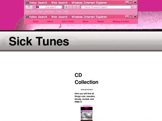 test page/testpage2 screenshot
