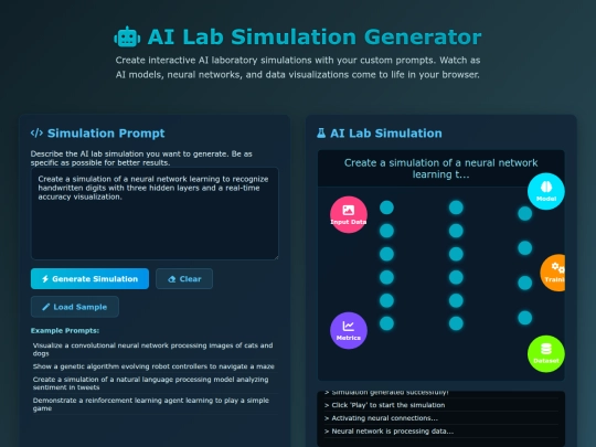 ai_lab_simulation_generator screenshot