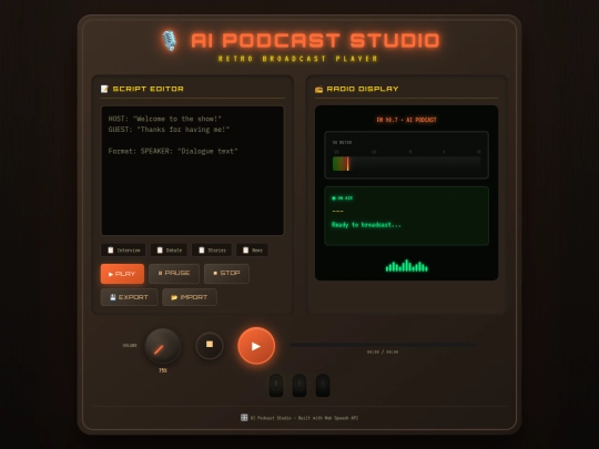 ai_podcast_studio/ai-podcast-studio screenshot