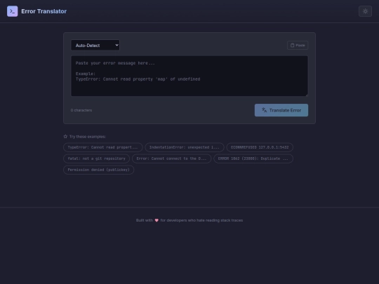 error-translator/error-translator screenshot