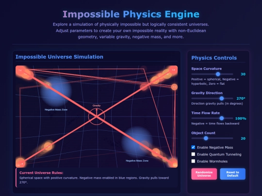 impossible_physics_engine screenshot