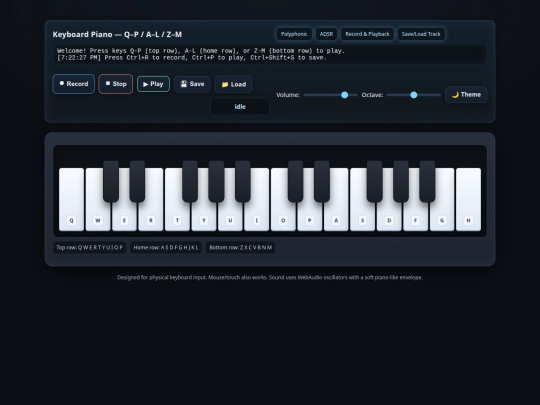 keyboard_piano/inde screenshot