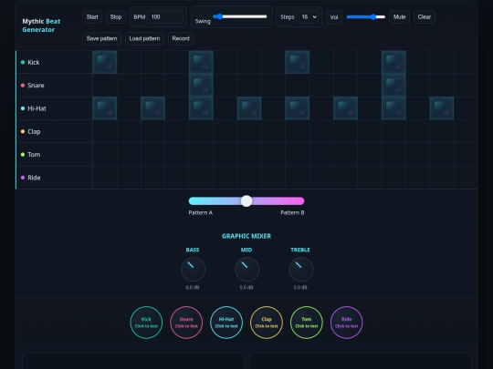 mythic_beatbox screenshot