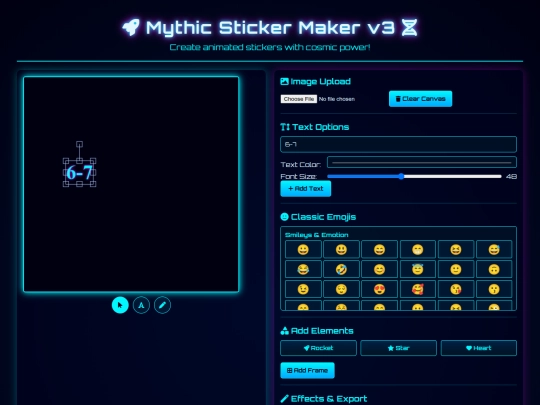mythic_sticker_maker screenshot