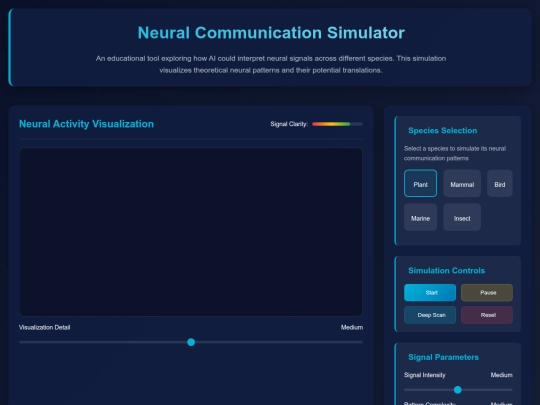 neural_communication_simulator_lab screenshot