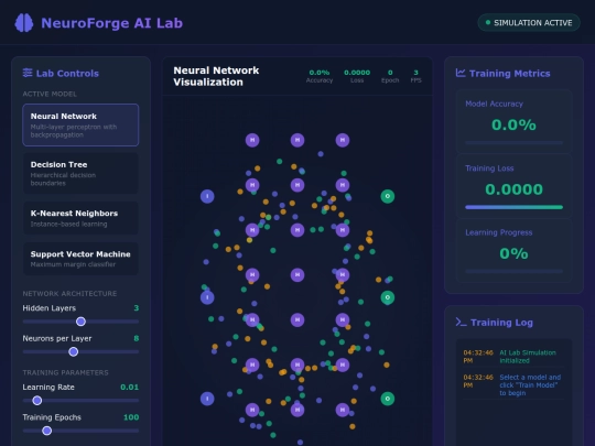 neuroForge_ai_lab screenshot