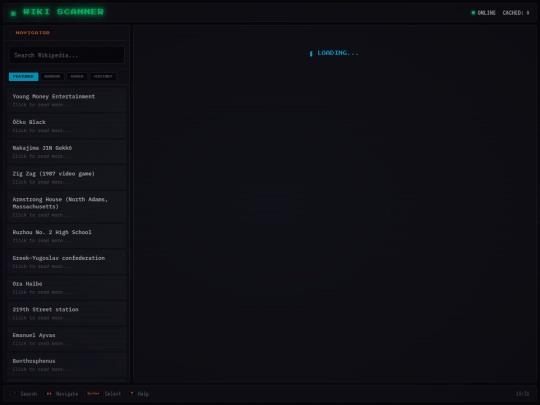 retro_wiki_scanner/retro-wiki-scanner screenshot