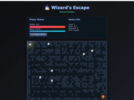 wizards_escape screenshot