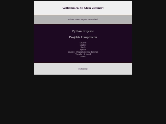 projekte/Python screenshot