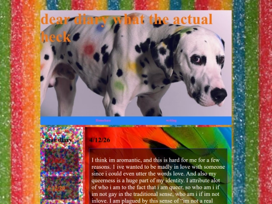 blog screenshot