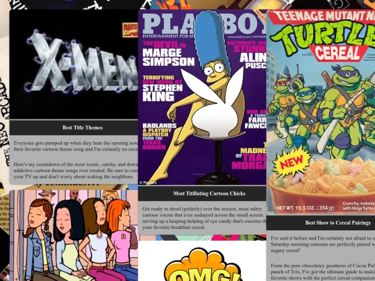 Cartoons screenshot