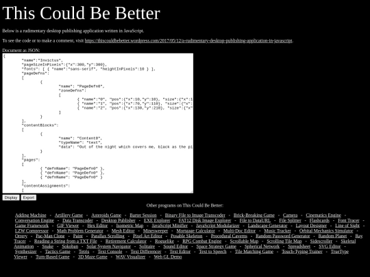 desktoppublisher screenshot