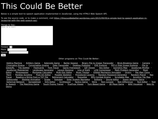 texttospeech screenshot