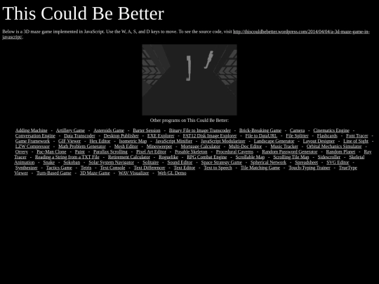 threedeemazegame screenshot