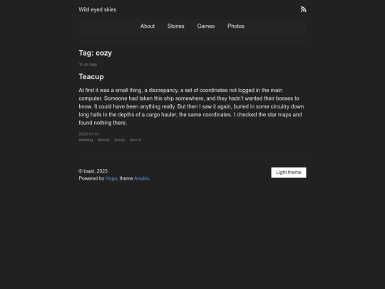 tags/cozy screenshot