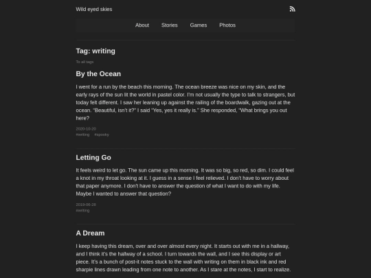 tags/writing/page/2 screenshot