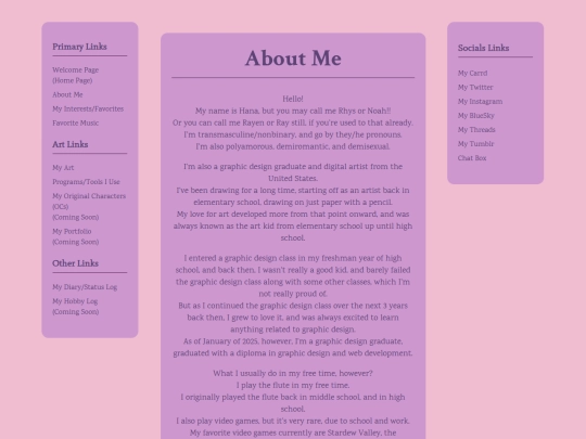 about-me screenshot