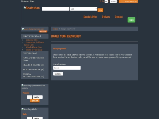 forgetpass screenshot
