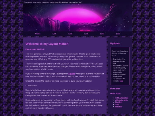 test screenshot