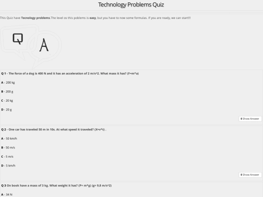 multiplechoice screenshot