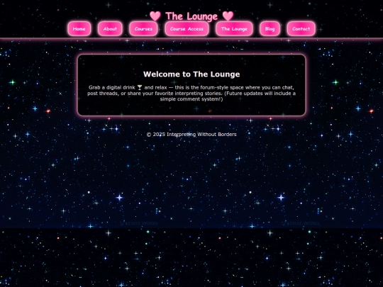 lounge screenshot