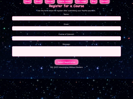 register screenshot