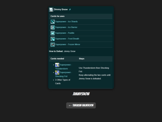 jimmysnow screenshot