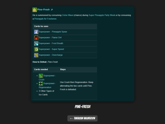 pinefresh screenshot