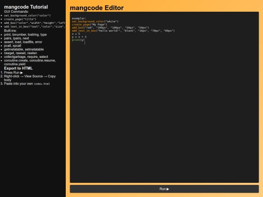 index screenshot