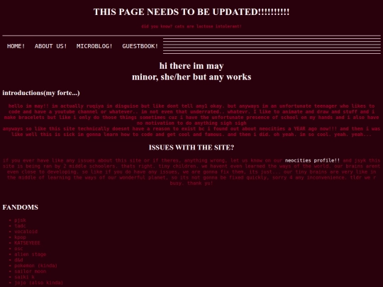 aboutmeyrex screenshot