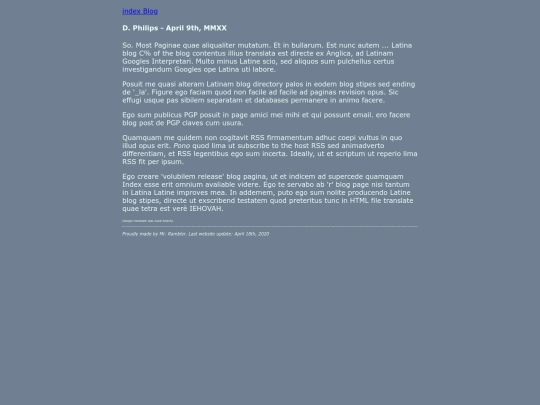blog/change-logs-and-general-status-of-site_la screenshot
