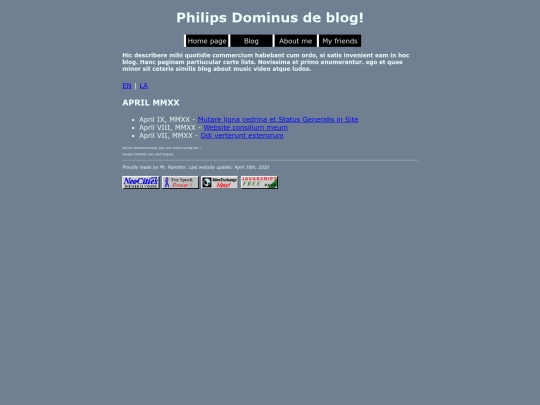 blog_la screenshot