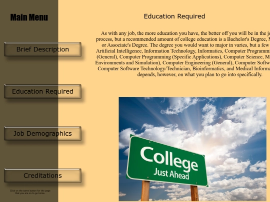 Education screenshot