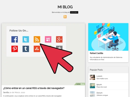 RSS/Blog2 screenshot