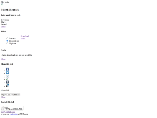 mitch_resnick_let_s_teach_kids_to_code screenshot