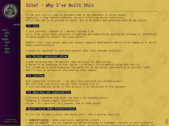 site screenshot