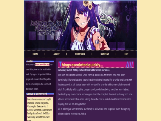 index screenshot