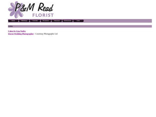 Links screenshot